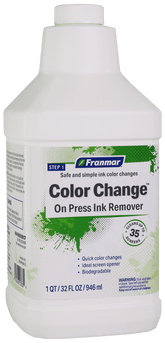 Franmar® Ink Remover - On-Press – Fast - Color Changes